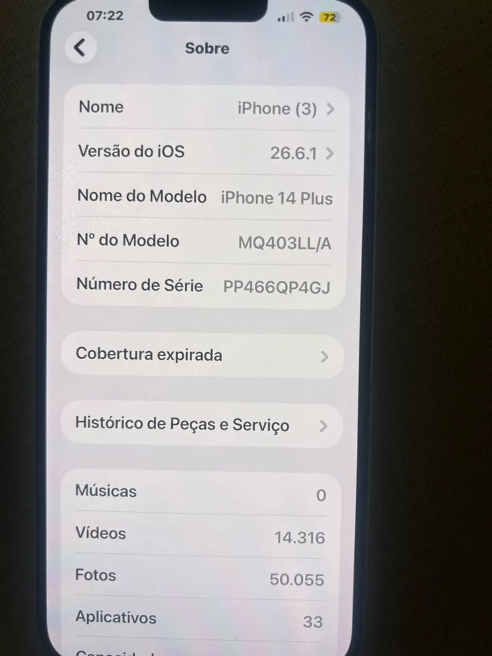 IPhone 14 Plus de 256 lilás  - Foto 3
