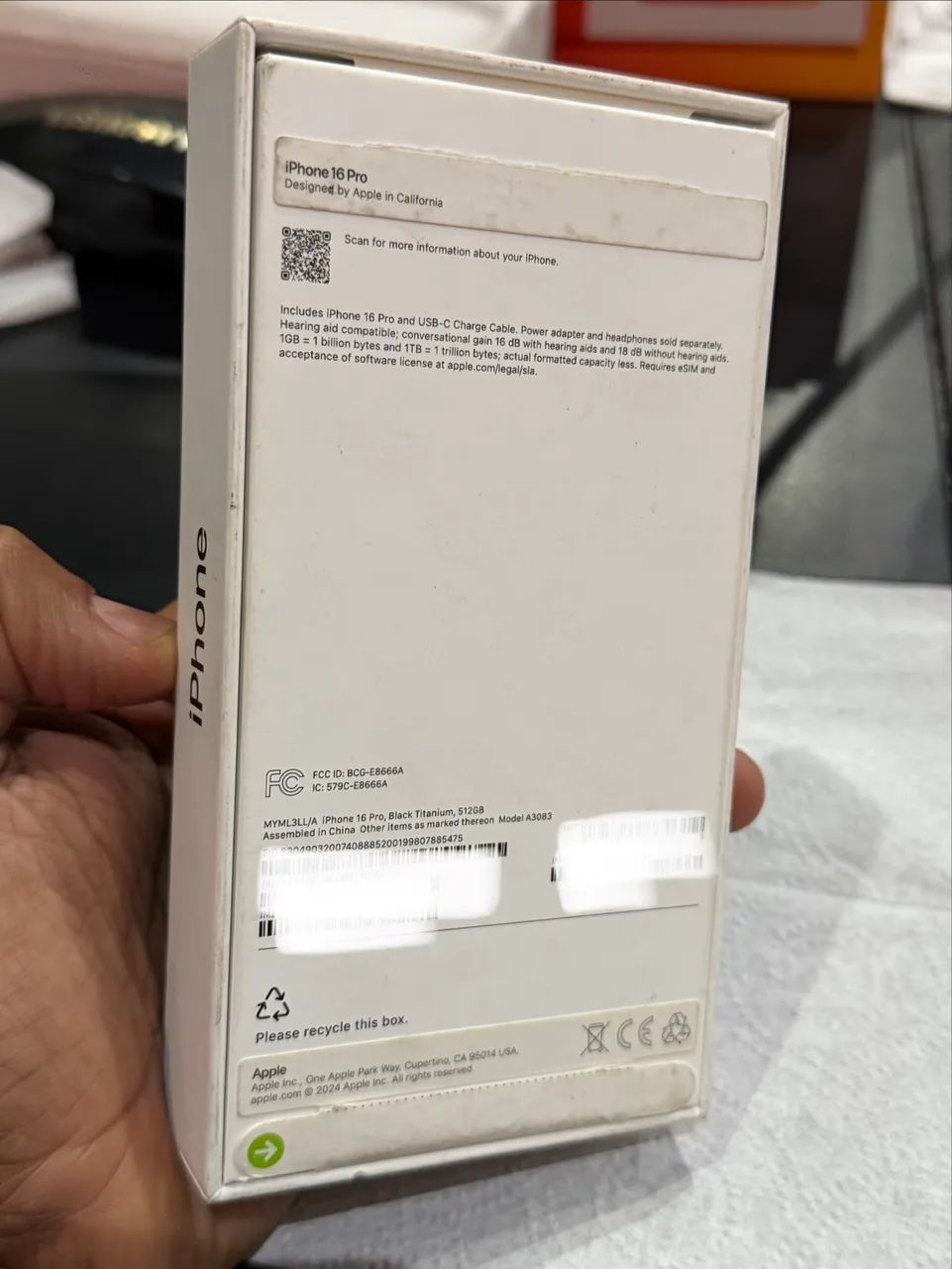 iPhone 16 Pro 512GB - usado em excelente estado  - Foto 5