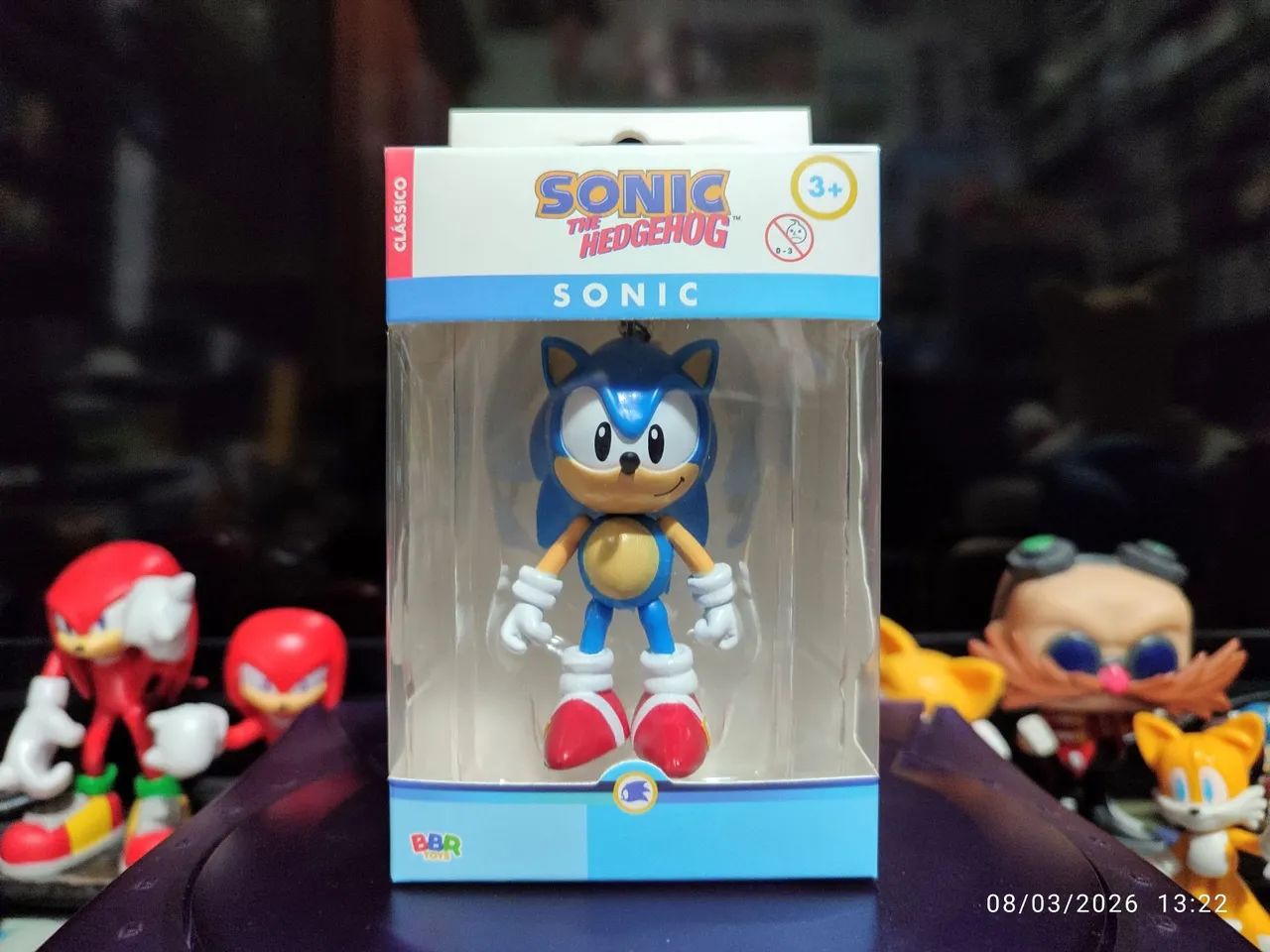Chaveiro Sonic Classico