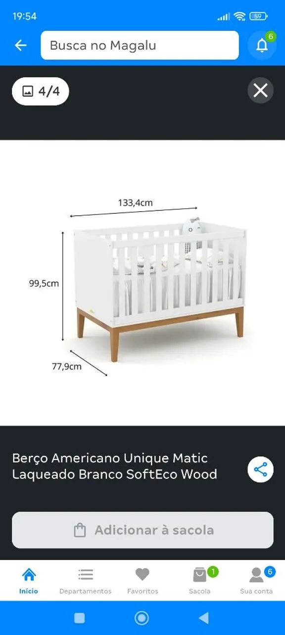 Berço Americano Matic  - Foto 3