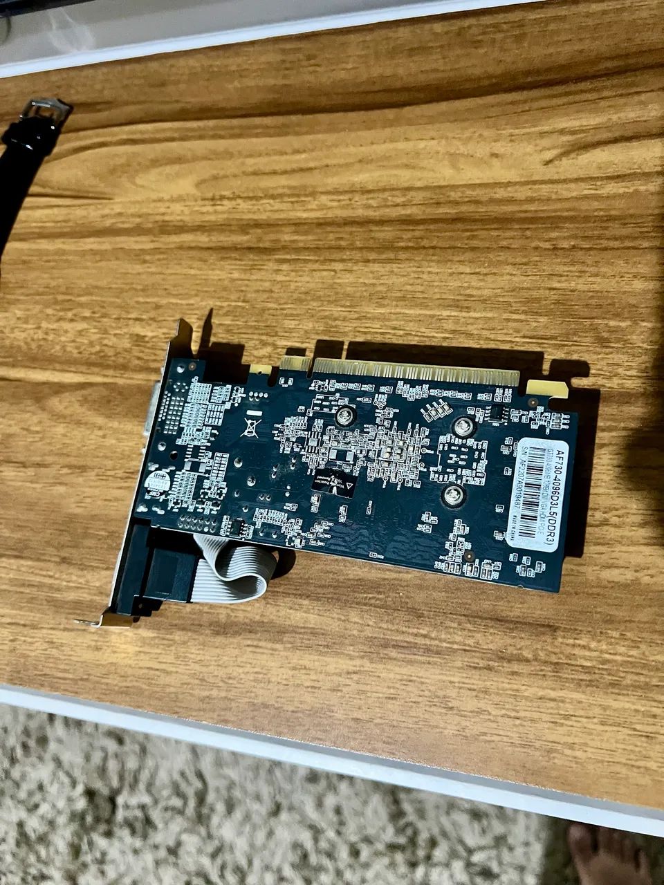 PLACA DE VÍDEO AFOX GT 730 4GB 128-BIT - SEMINOVA - Foto 4