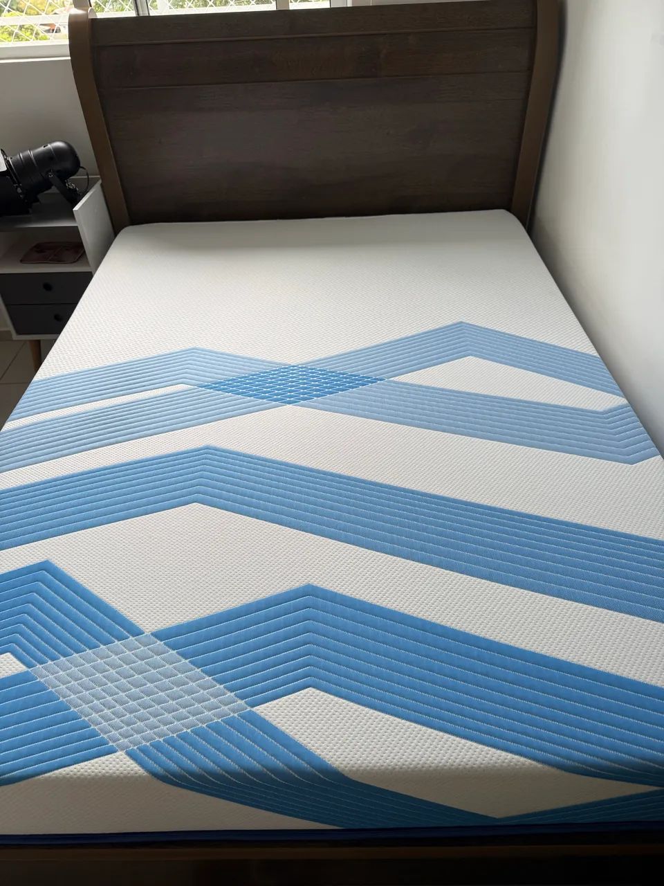 Cama casal com colchão  - Foto 2