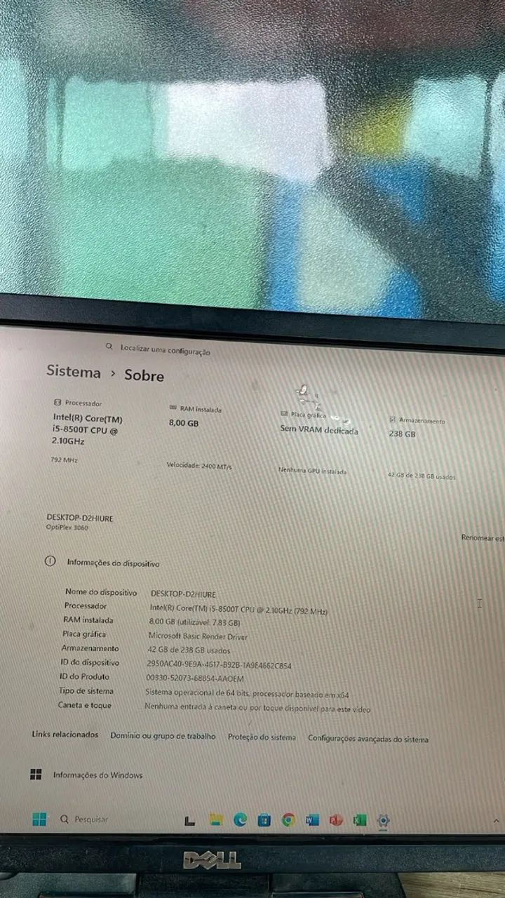 MINI CPU DELL OPTIPLEX 3060 - CORE I5 8TH - Foto 5