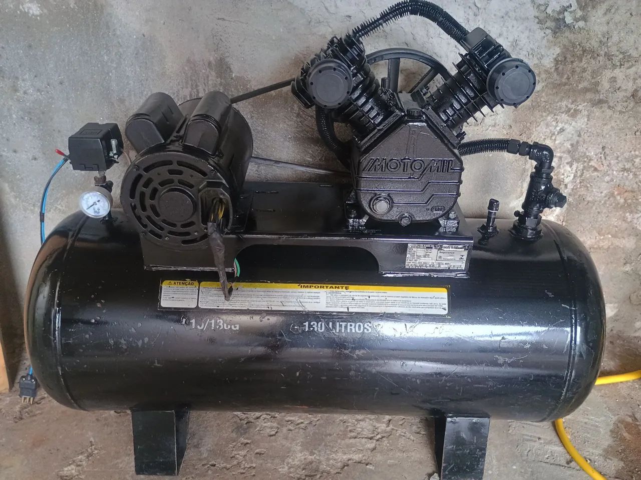 Compressor de ar 15 pés monofásico 