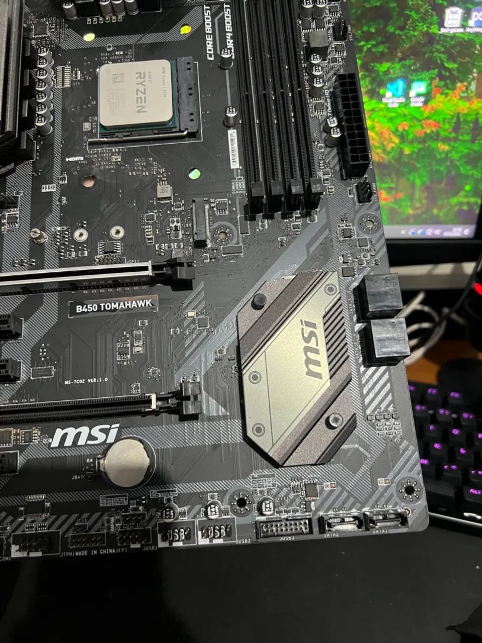 PLACA MÃE B450 MSI TOMAHAWK - Foto 4