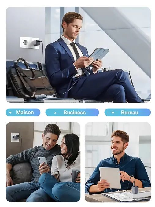 Carregador Ugreen Usb-c Gan Nexode Mini 20w Fast Charge - Foto 4
