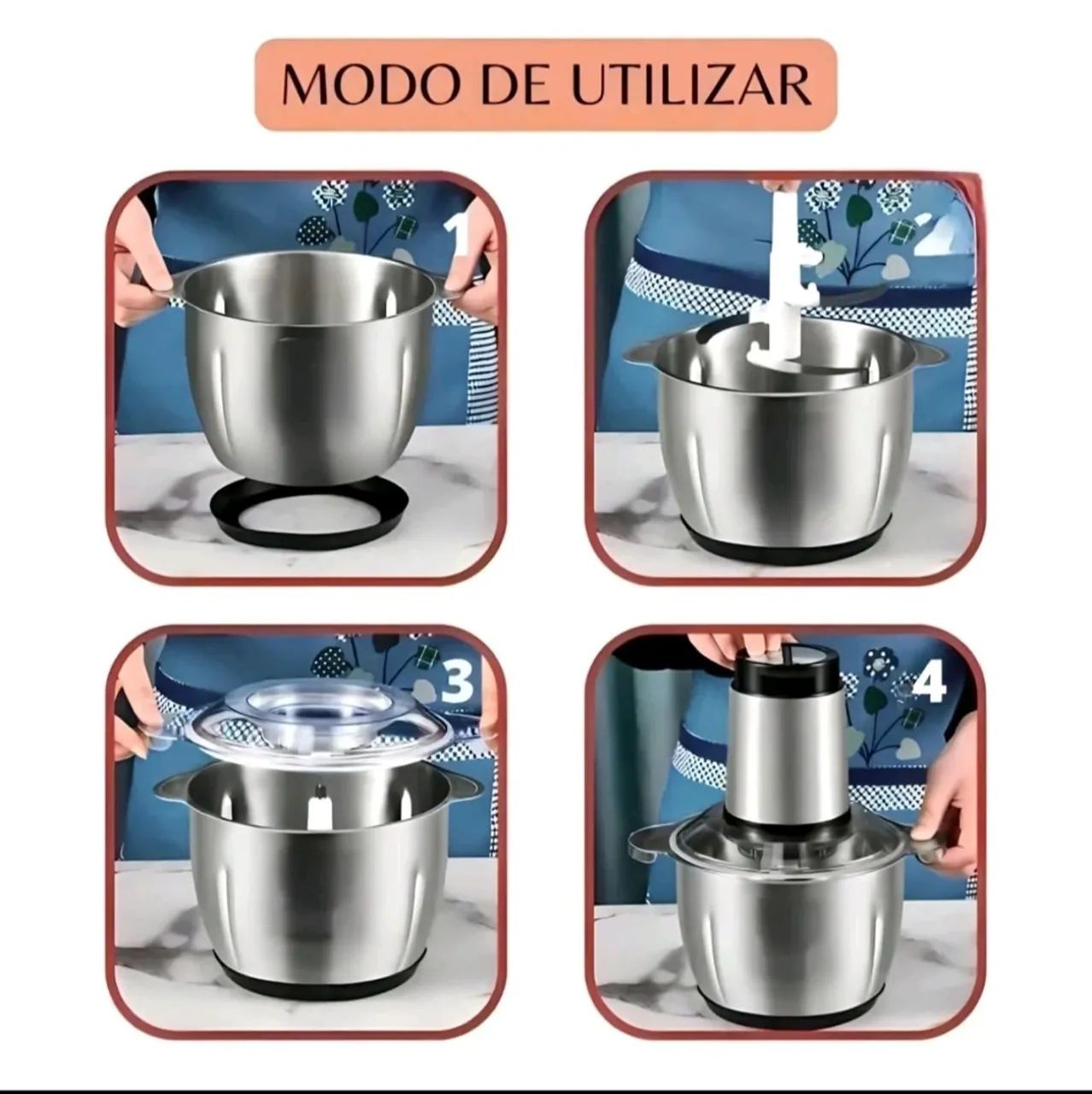 Processador de alimentos  - Foto 3