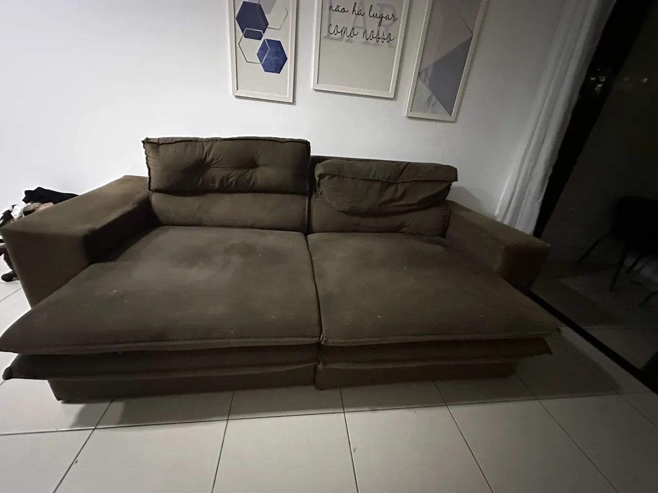 Sofá retrátil e reclinável  - Foto 4