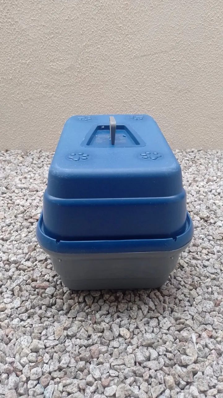 Caixa plástica para transporte de Pets - Foto 4