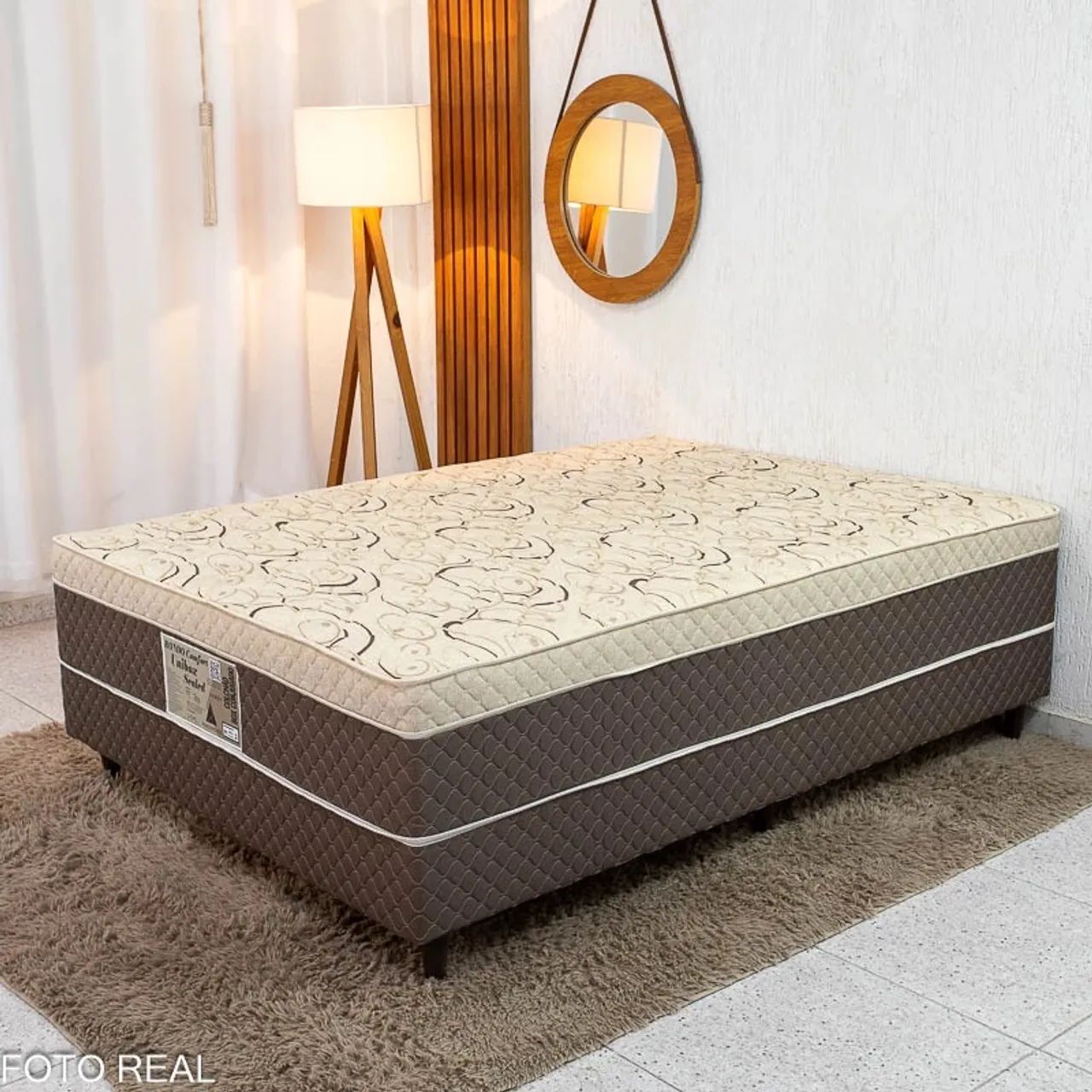 Cama Box Casal Ortopédico D33 Entrega Rápida - Foto 5