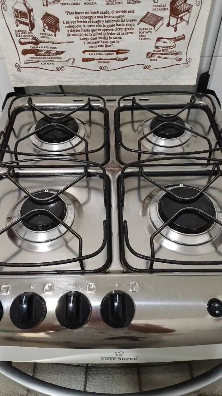 Fogão 4 bocas Chefe Super - Electrolux