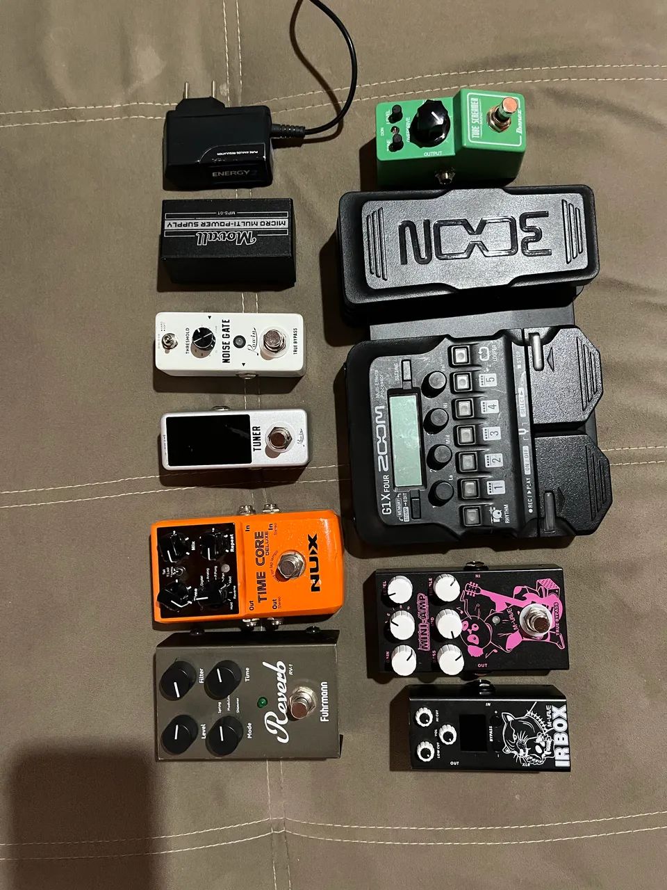 Pedais para guitarra 