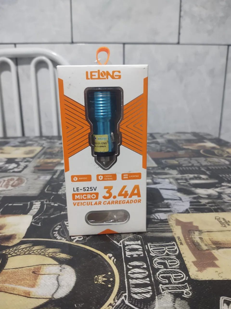 Carregador Veicular USB Duplo - Foto 4