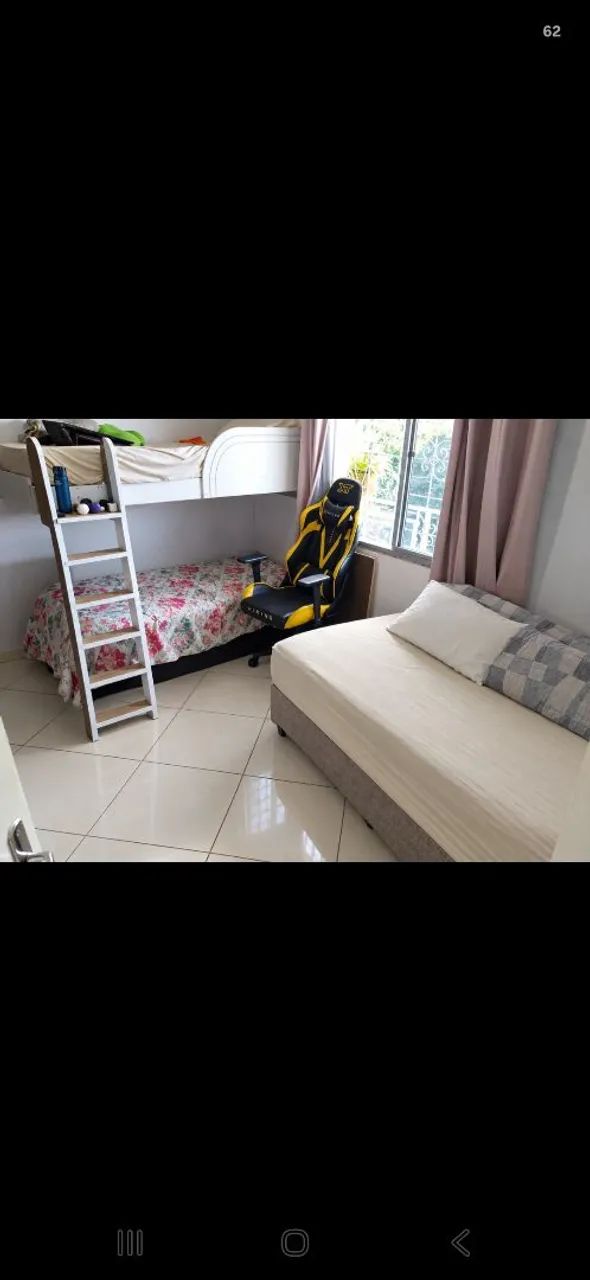 Cama de solteiro AÉREA com colchão 