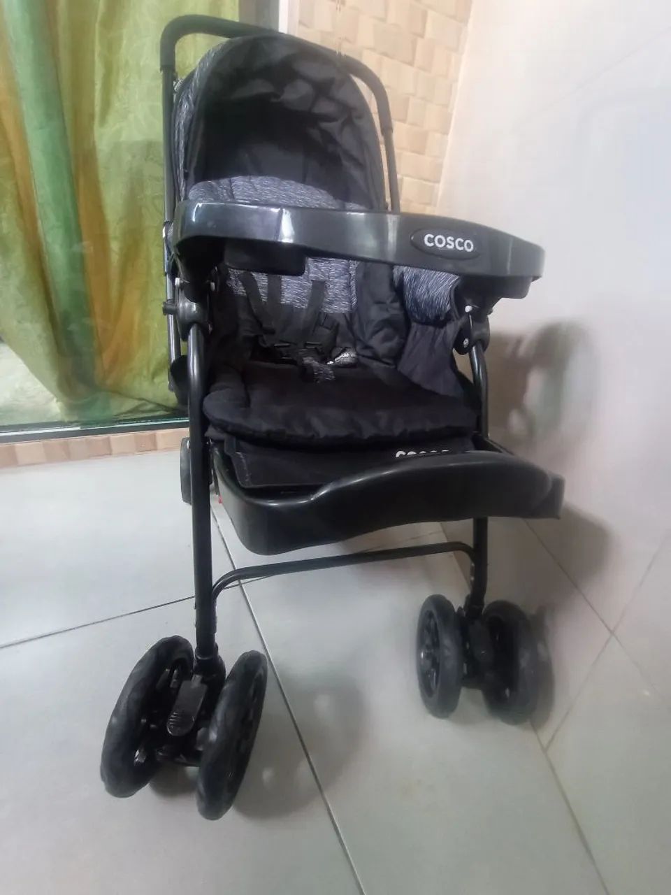 Carrinho com bebê conforto  - Foto 3