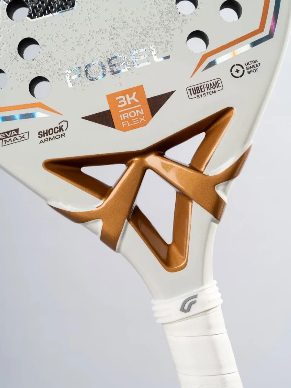 Raquete de Beach Tennis FOBEL HUSKY 2026 (Nova - Lacrada) - Foto 3