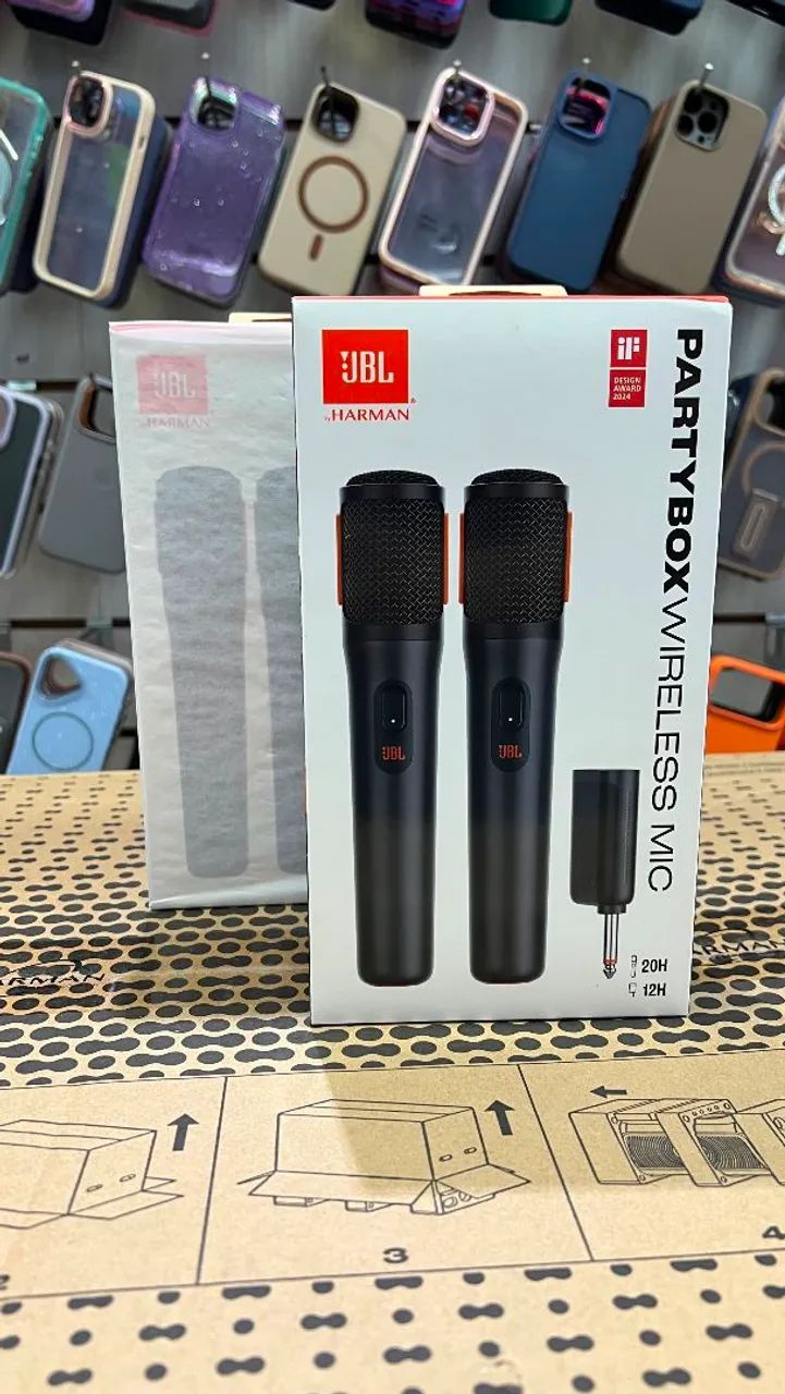 Microfone JBL Partybox Mic
