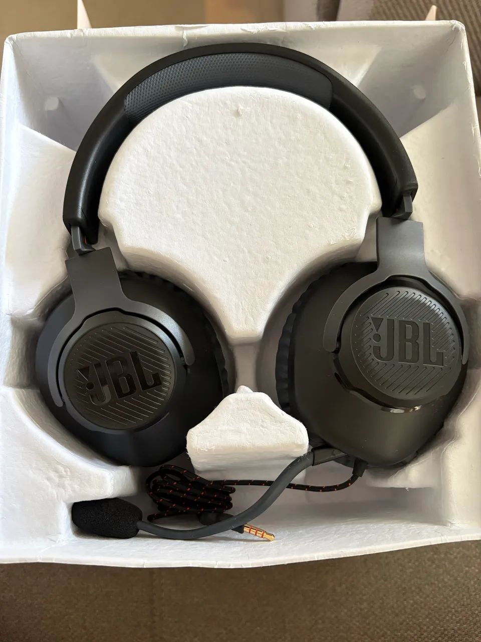 Headset gamer com fio JBL Quantum 100 - Foto 4