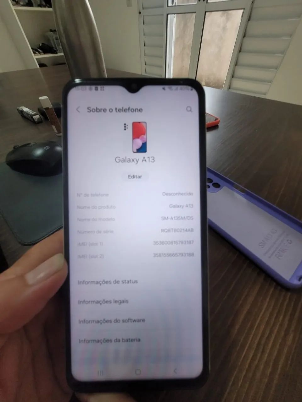 Celular Usado Samsung A13 Perfeito Estado - Foto 4