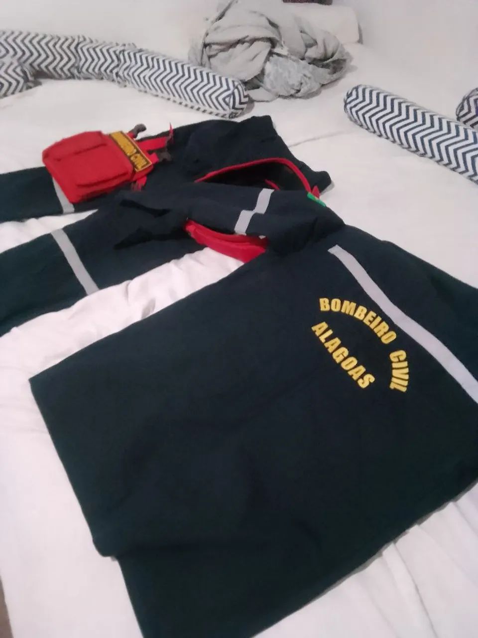 Uniforme bombeiro civil 