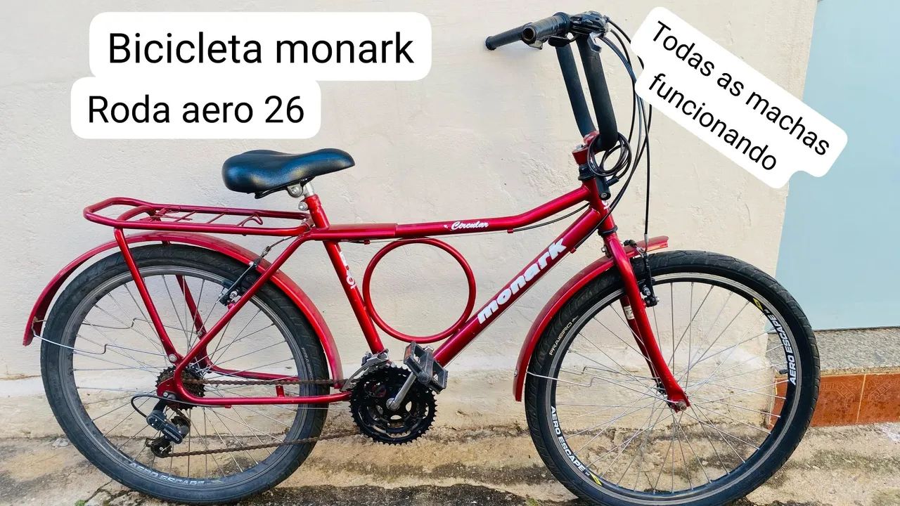 Bicicleta Monark aro 26 - Itapira