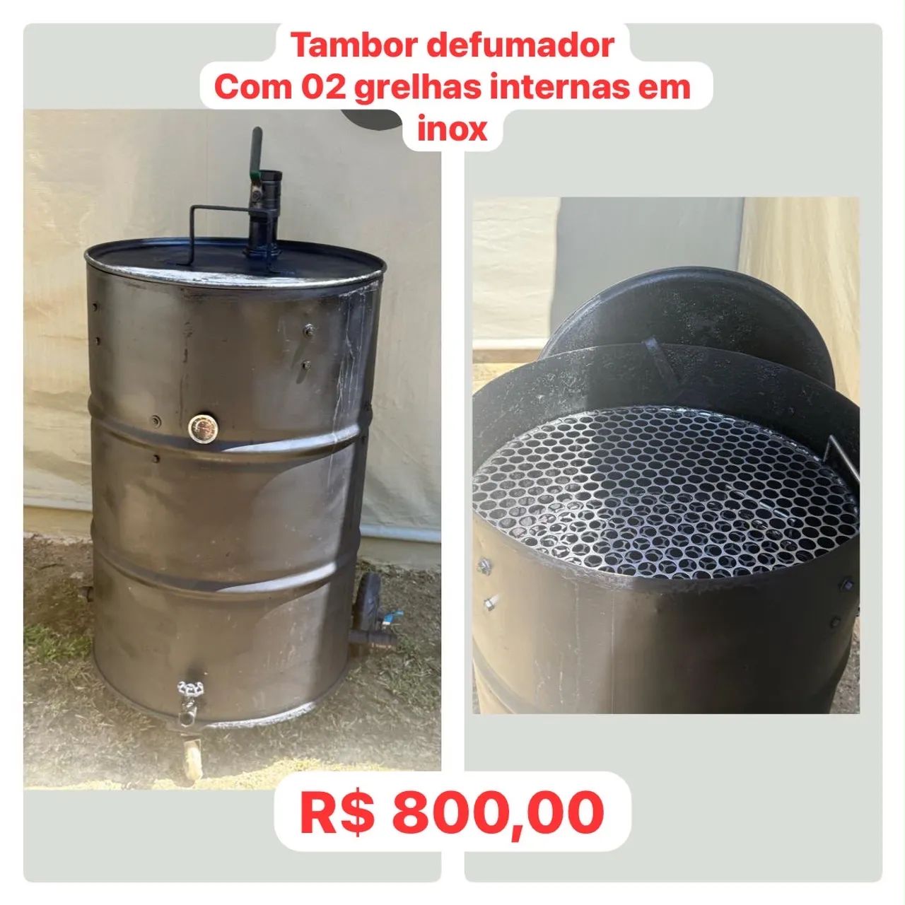 Defumador de carnes
