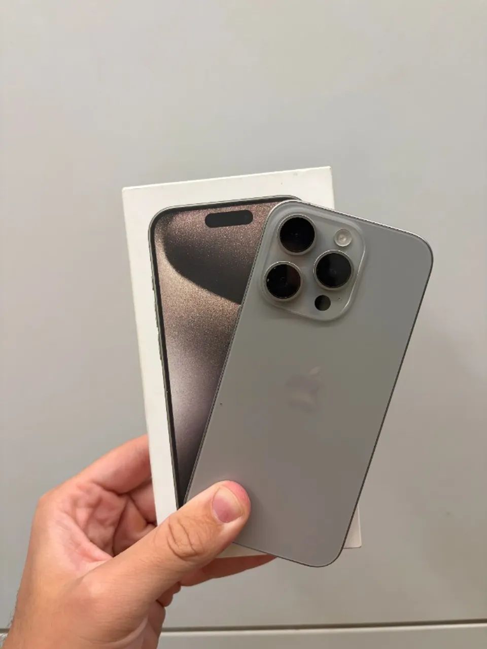 iPhone 15 PRO 256gb Natural - Bateria 100% - Funcionando