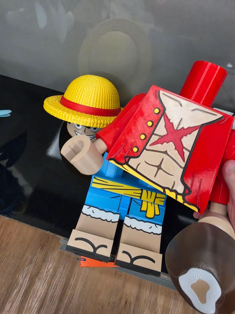 LEGO Luffy One Piece GIGANTE Articulado Funcional - Foto 2