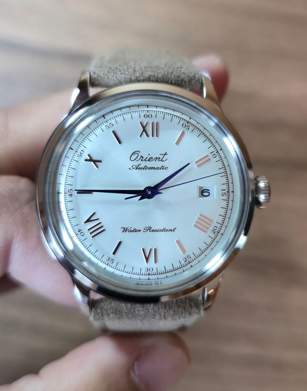 Relógio Orient BAMBINO 75th Anniversary Limited Edition, apenas
