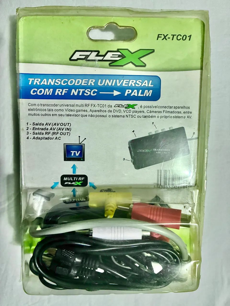 Transcodificador universal com RF (NTSC para PALM) - Foto 2