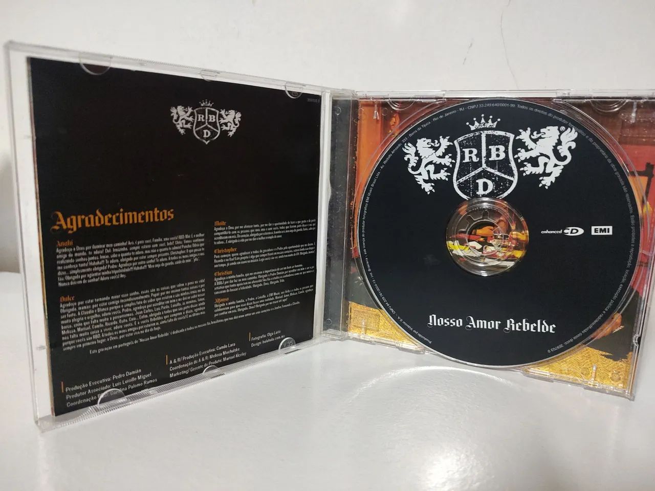 Lote 4 CDs da banda RBD raro  - Foto 5
