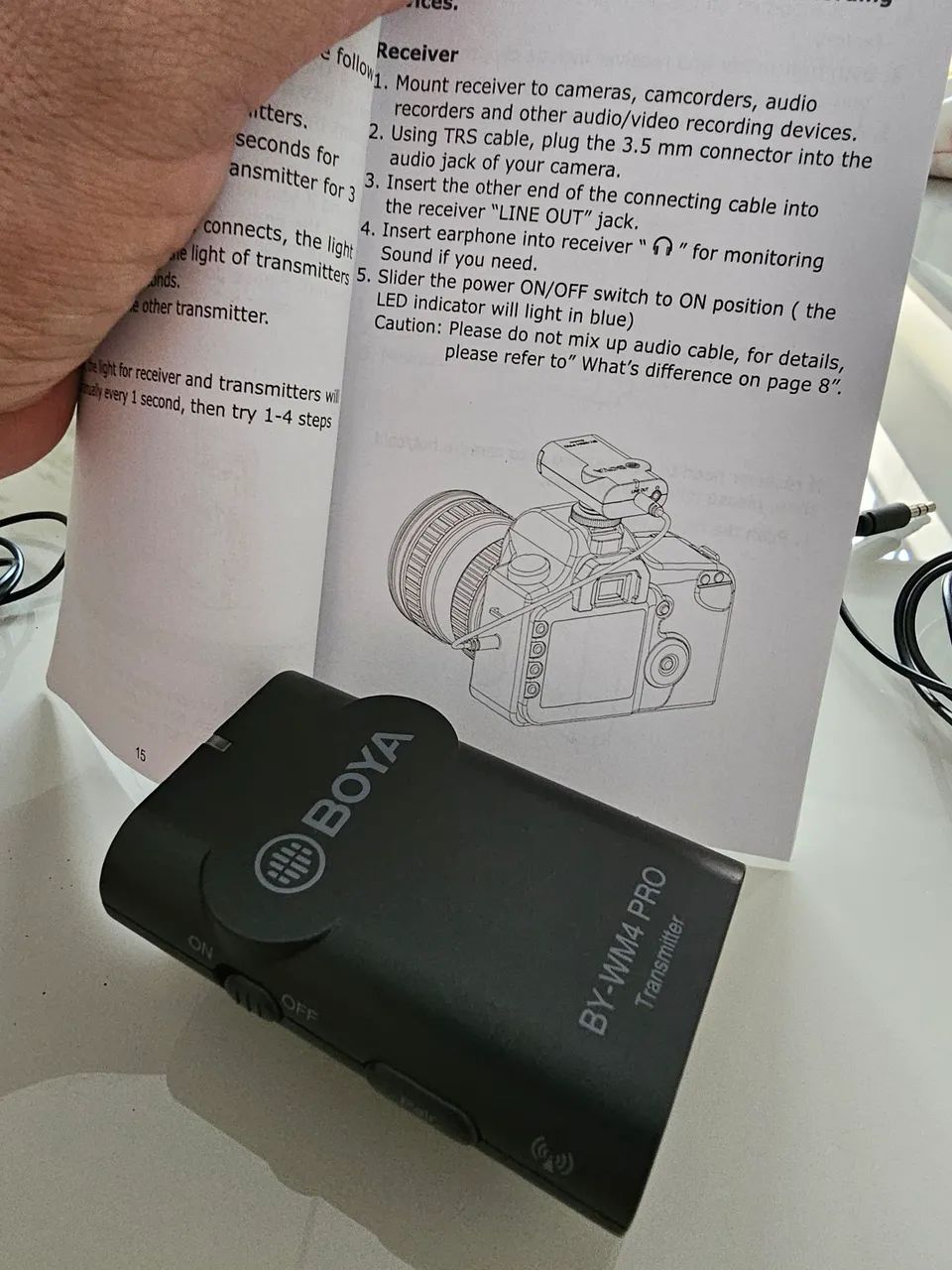 Microfone Boya BY-wm4 pro - Foto 4