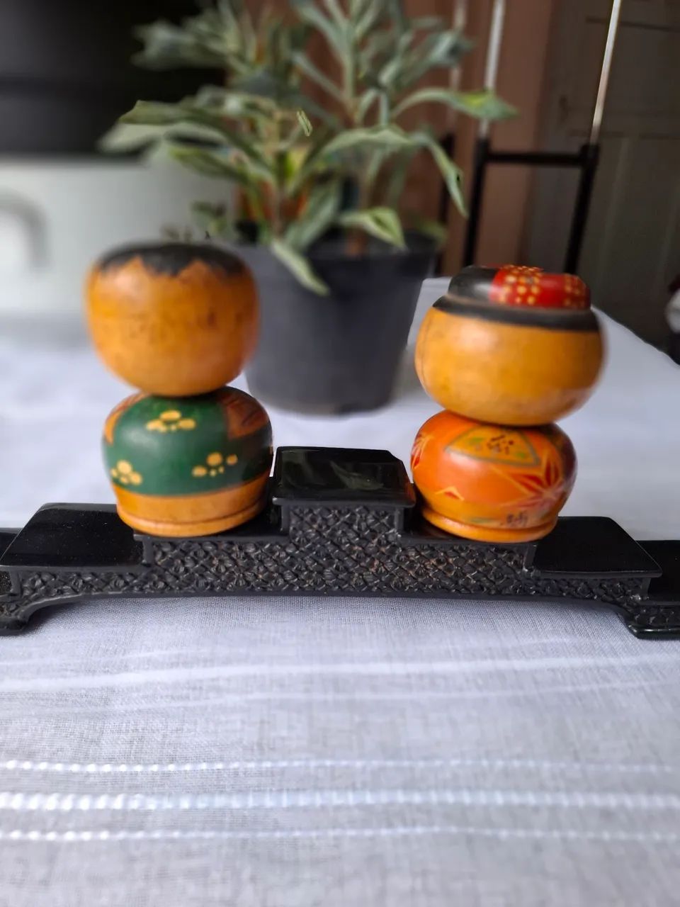Bonecos japonês kokeshi vintage - Foto 4