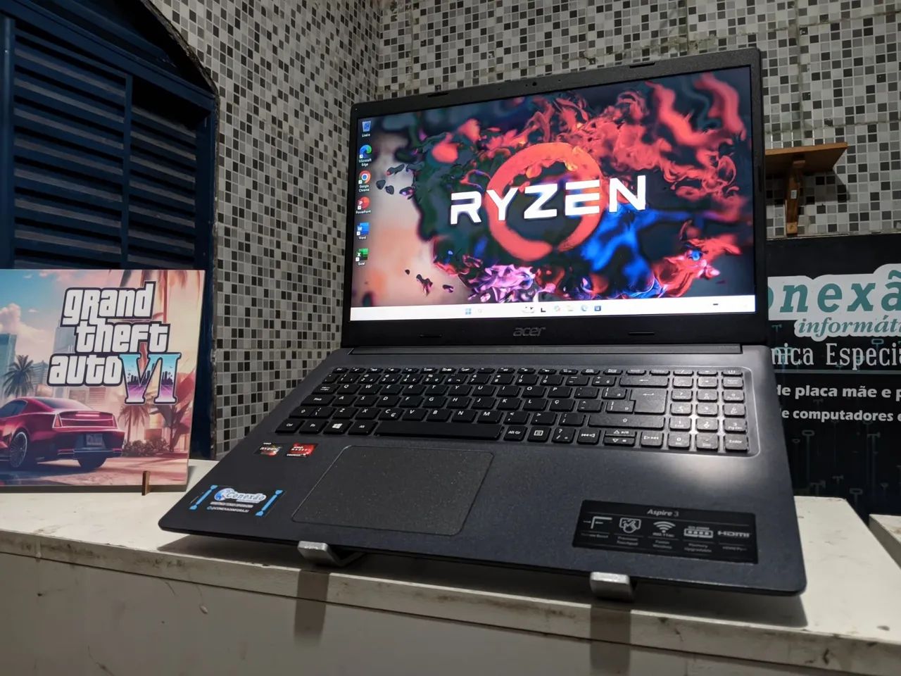 Notebook Acer Aspire Ryzen 3 DDR4 (A pronta entrega) - Foto 2