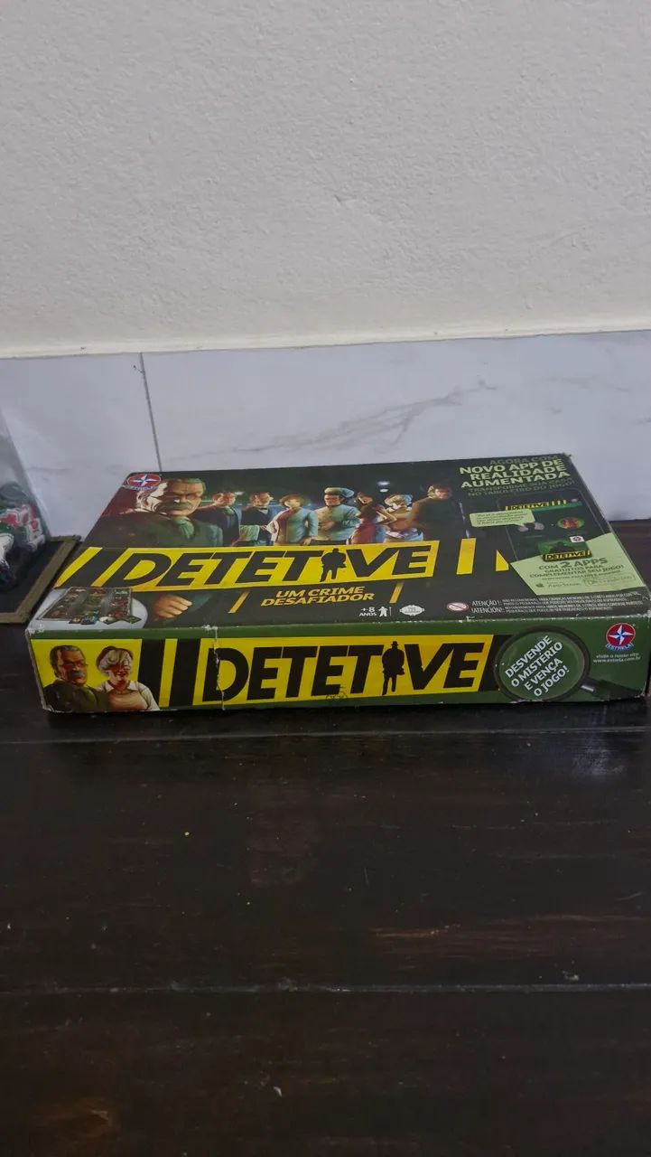 Jogo de tabuleiro DETETIVE - Foto 2