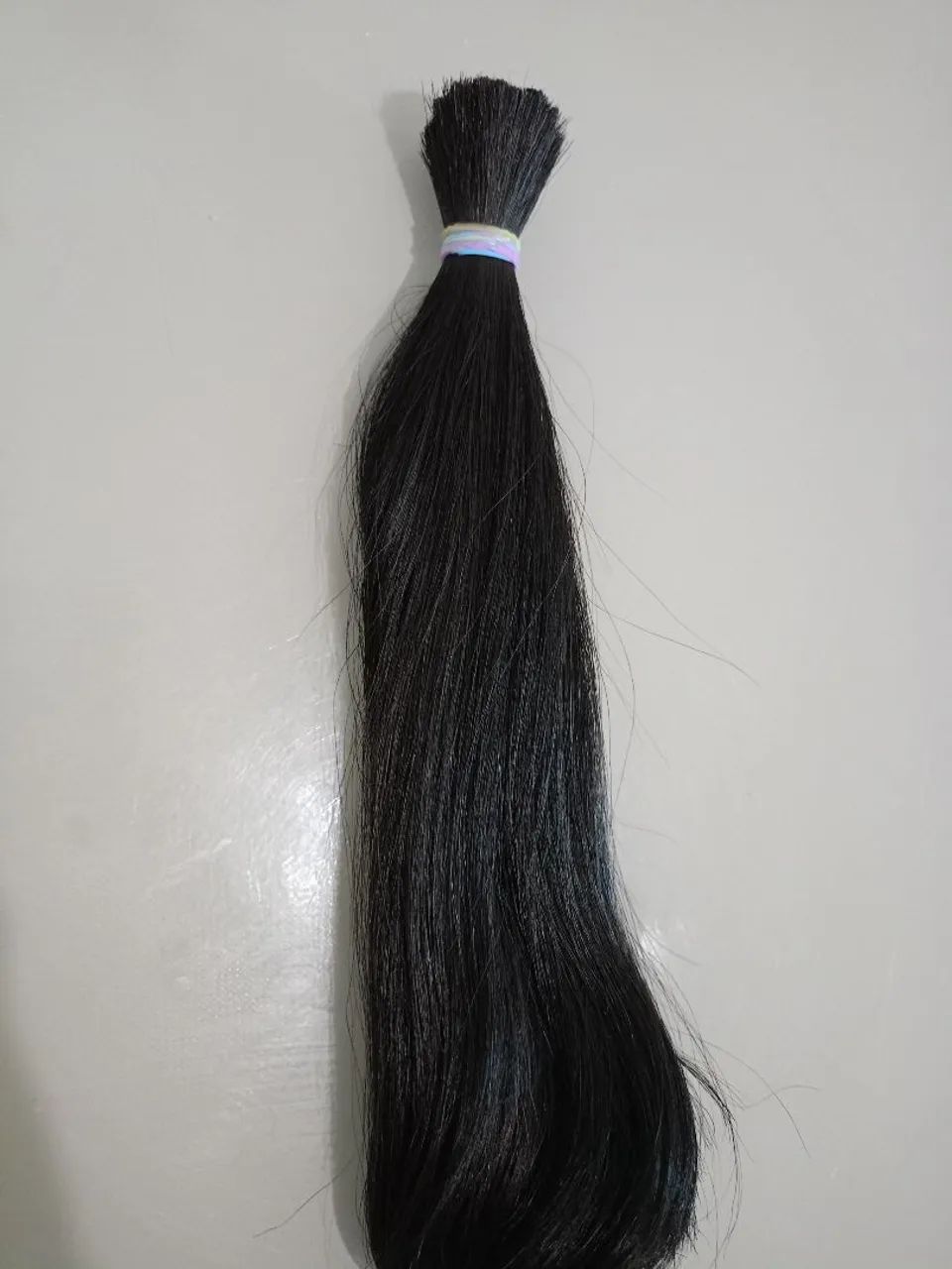 Cabelo humano preto 