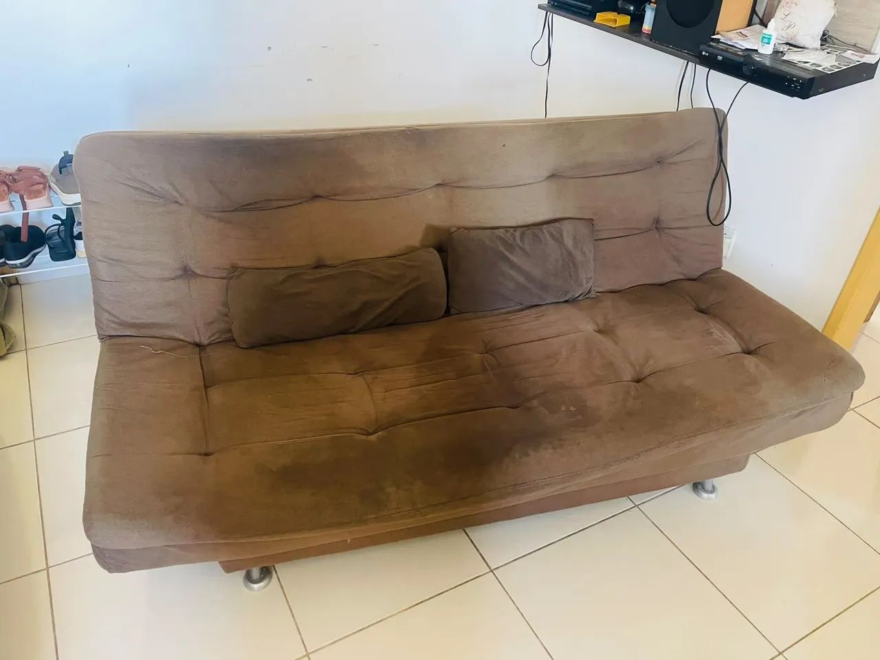 Sofá cama, 3 lugares - Foto 2