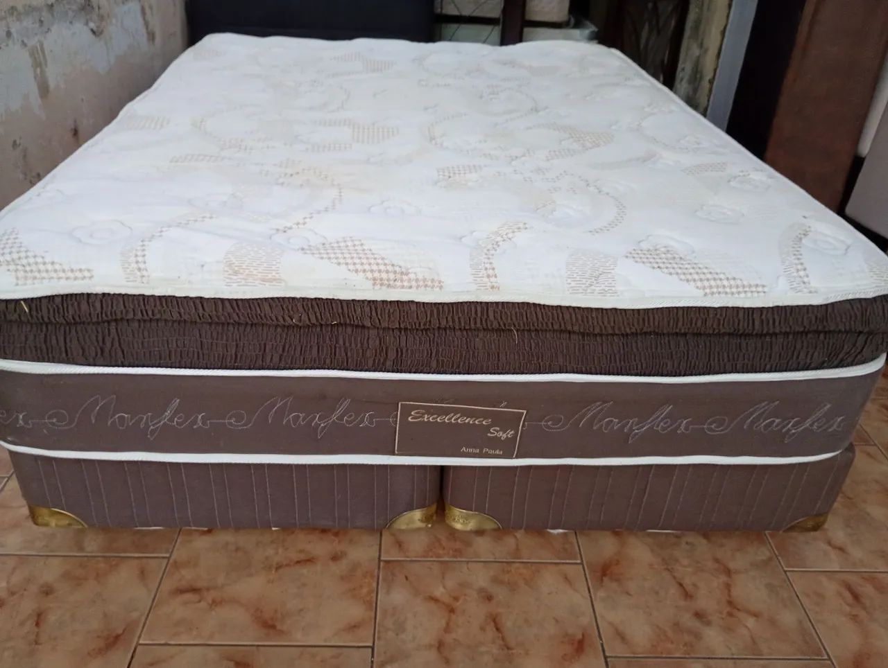 Cama Queem size Max flex medidas 158,198