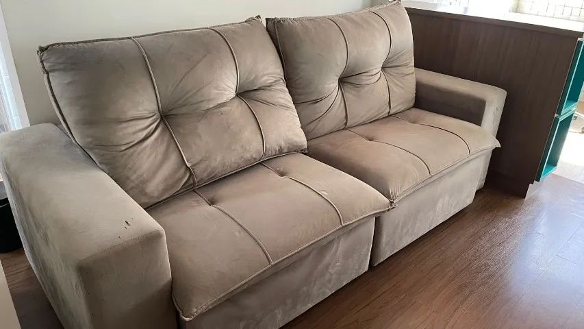 Sofá retratil 2.30 de comprimento COM IMPERMEABILIZANTE
