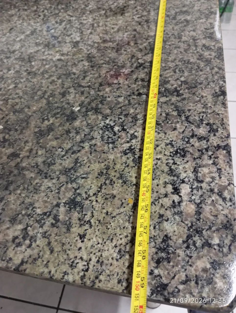 Mesa de marmore jantar grande - Foto 2