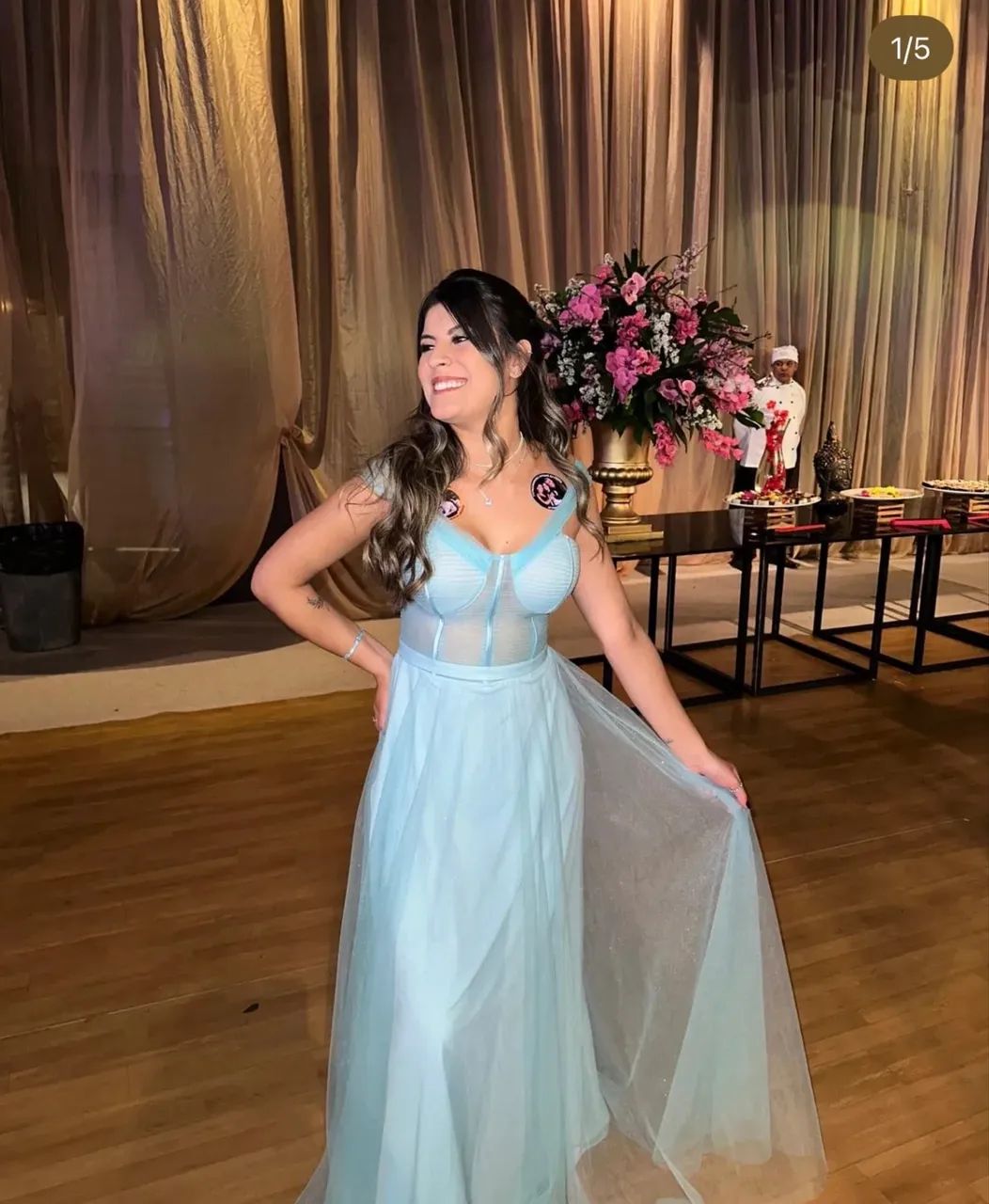 VENDO VESTIDO DE FESTA - Foto 2