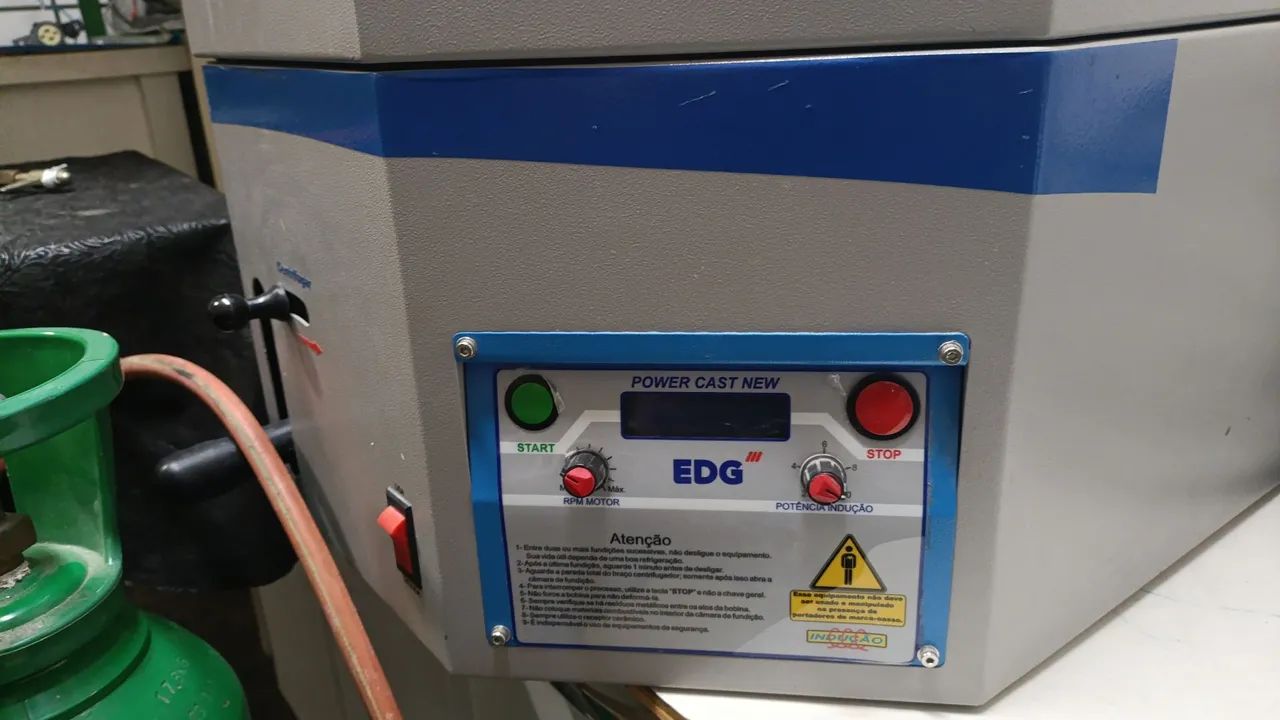 Centrífuga de indução protético dispensa maçarico e oxigenio - Foto 2