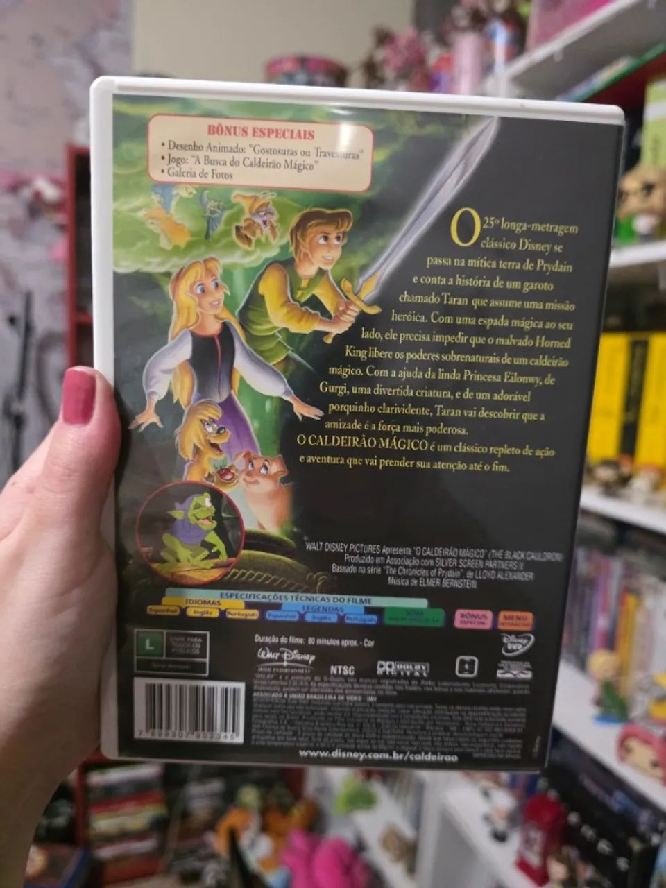 DVD O Caldeirão Mágico - Disney - Foto 3