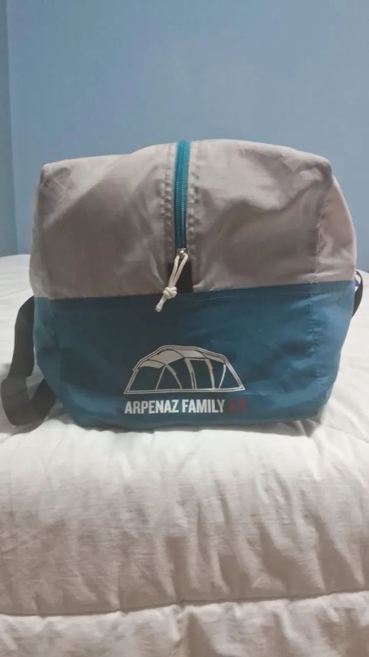 Barraca de camping Quechua ARPENAZ 4.2 semi nova - Foto 3