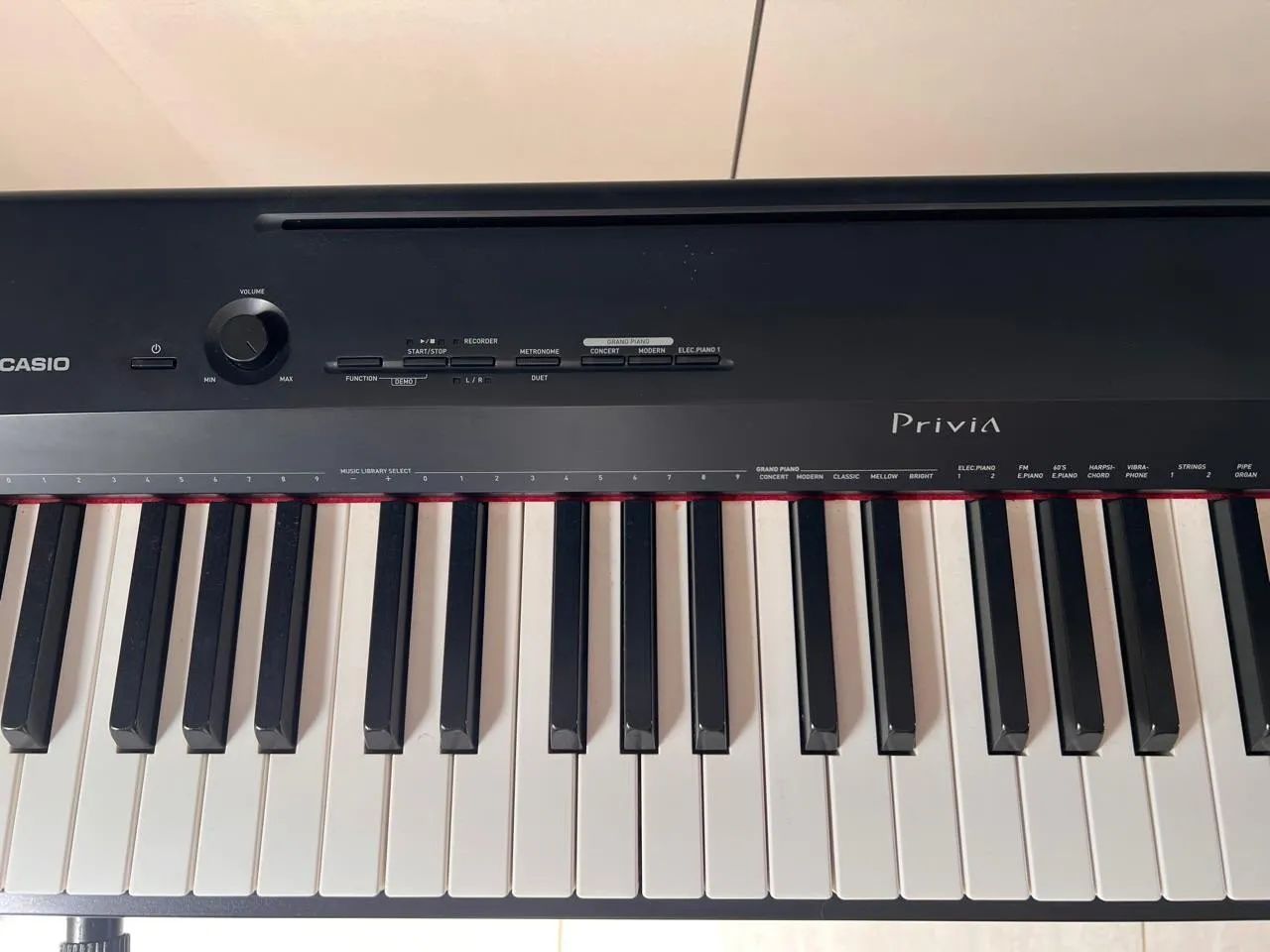 Piano digital casio privia PX-160BK - Foto 3