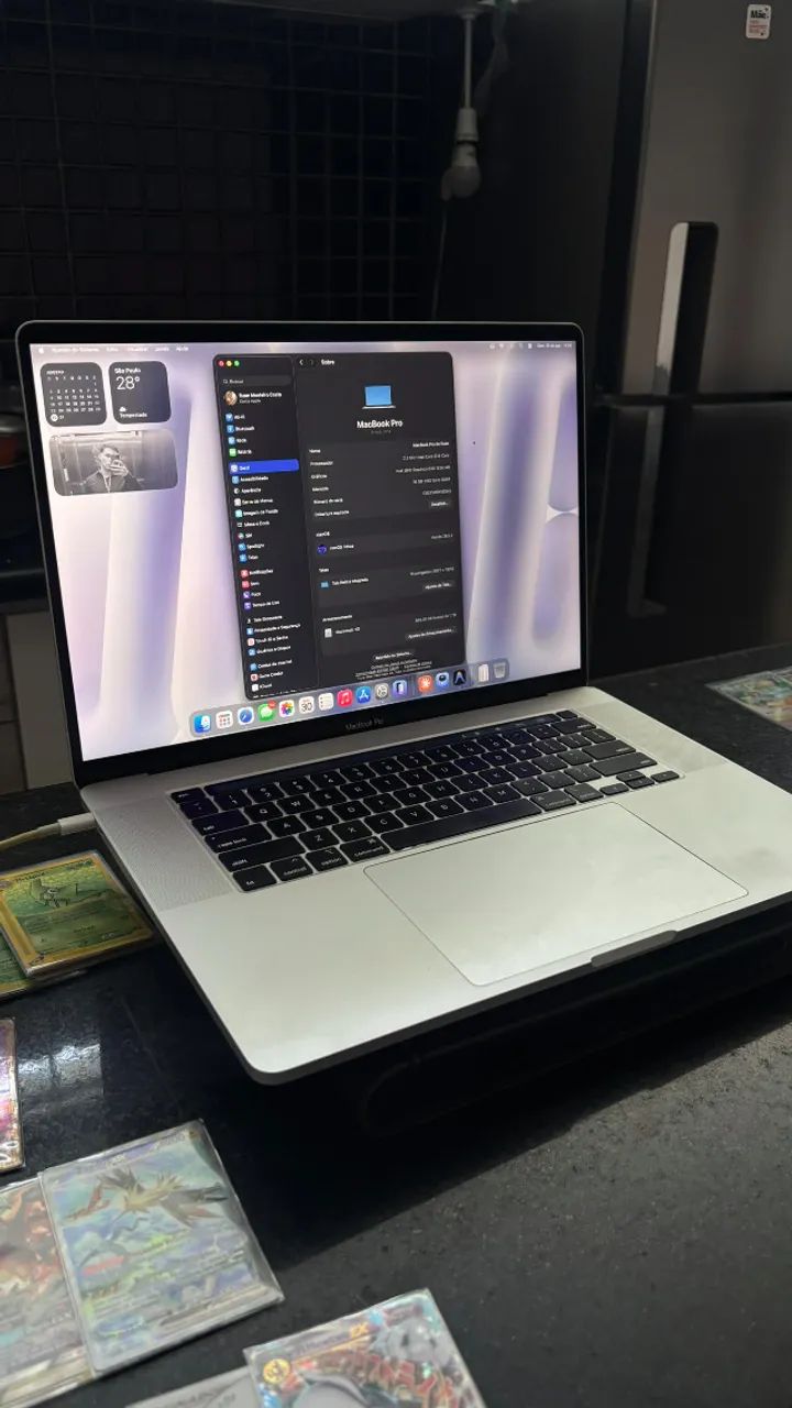 Macbook Pro 2019 i9 16GB 1Tb SSD com Toutchbar
