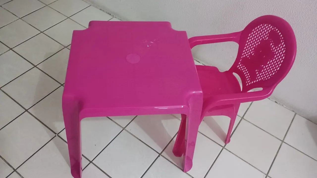 Kit mesa e cadeira infantil  - Foto 2