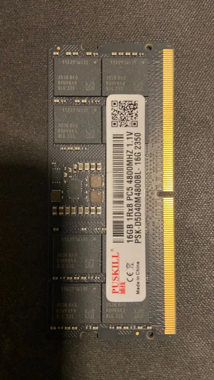 Memoria DDR 5 4800mhz Notebook - Foto 5