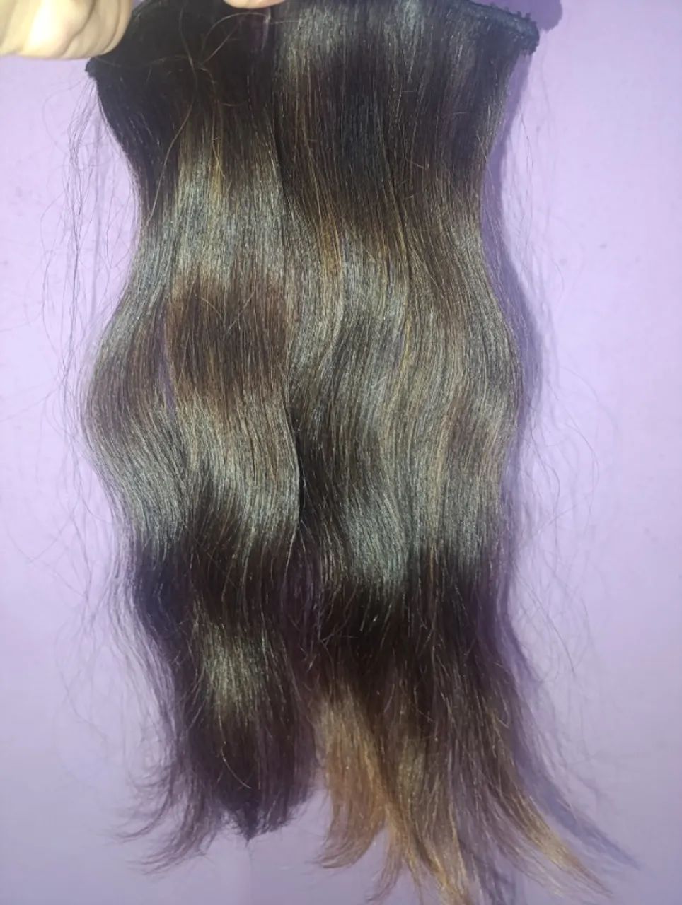 Mega hair na tela  , cabelo humano. - Foto 2