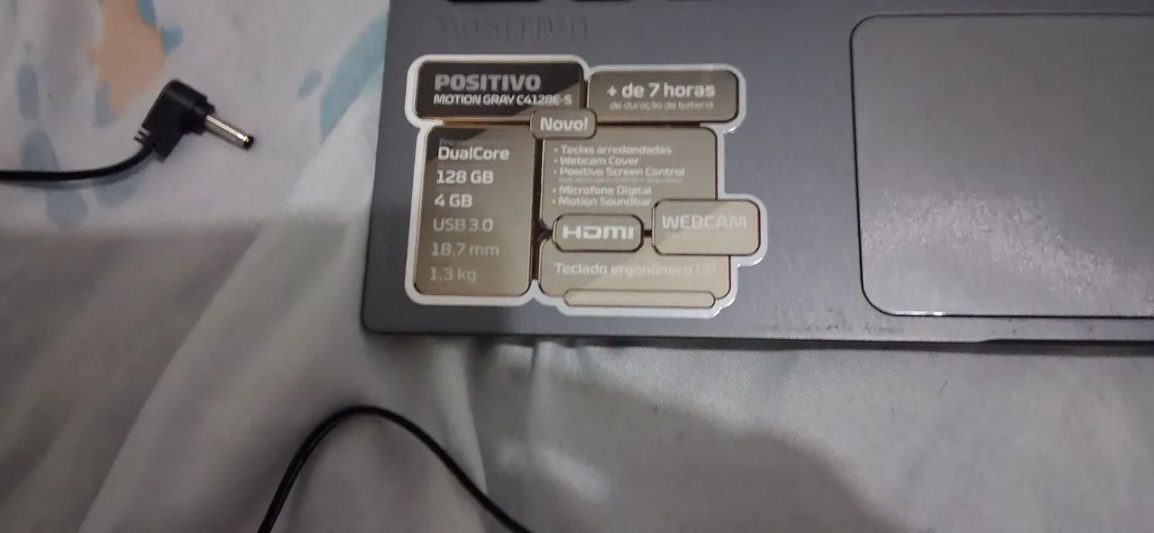 ***PROMOÇÃO SÓ HOJE***Vendo notebook Positivo Motion Gray C4128E-S - Foto 2